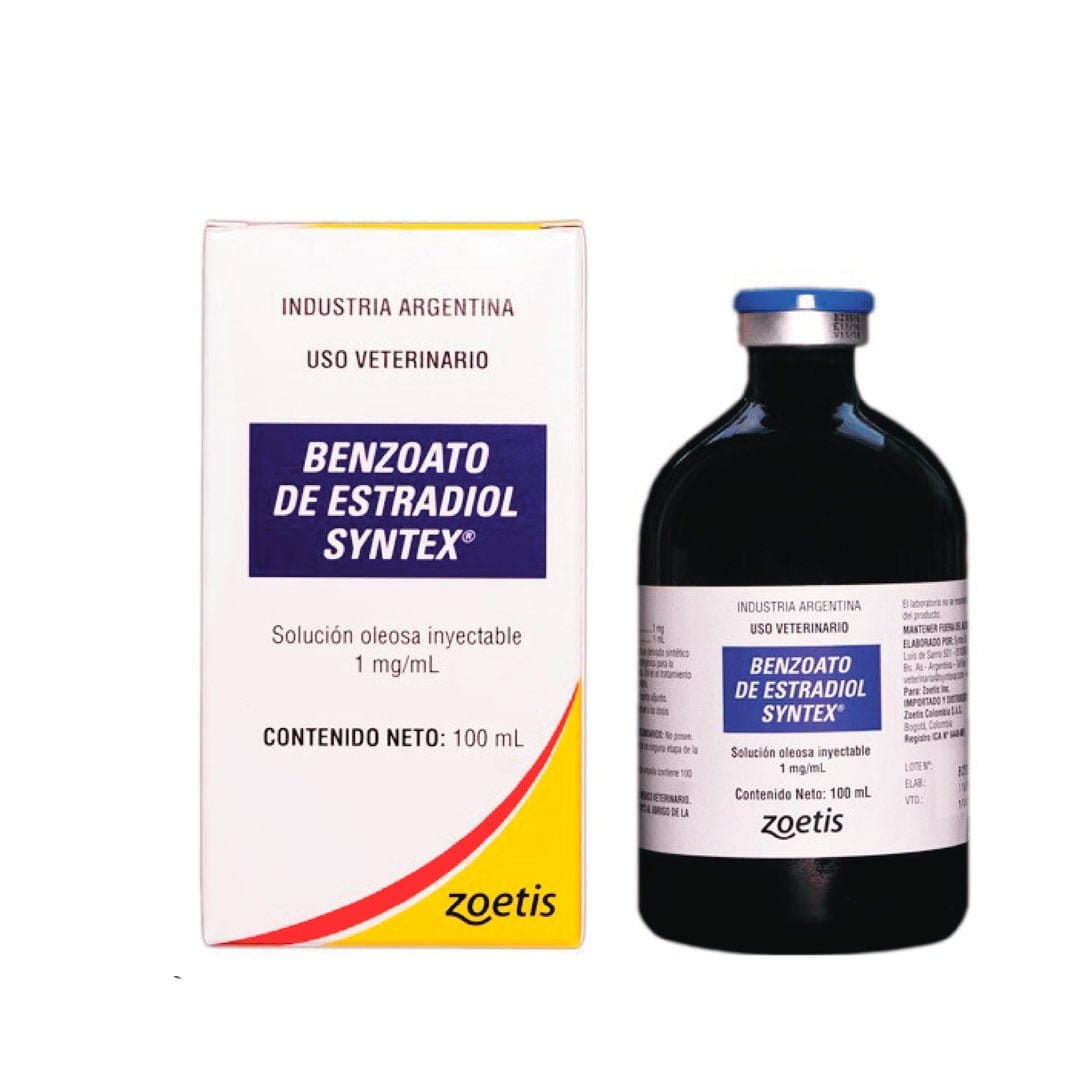 BENZOATO Agente Estrogénico Bovino SINTEX 100 ML