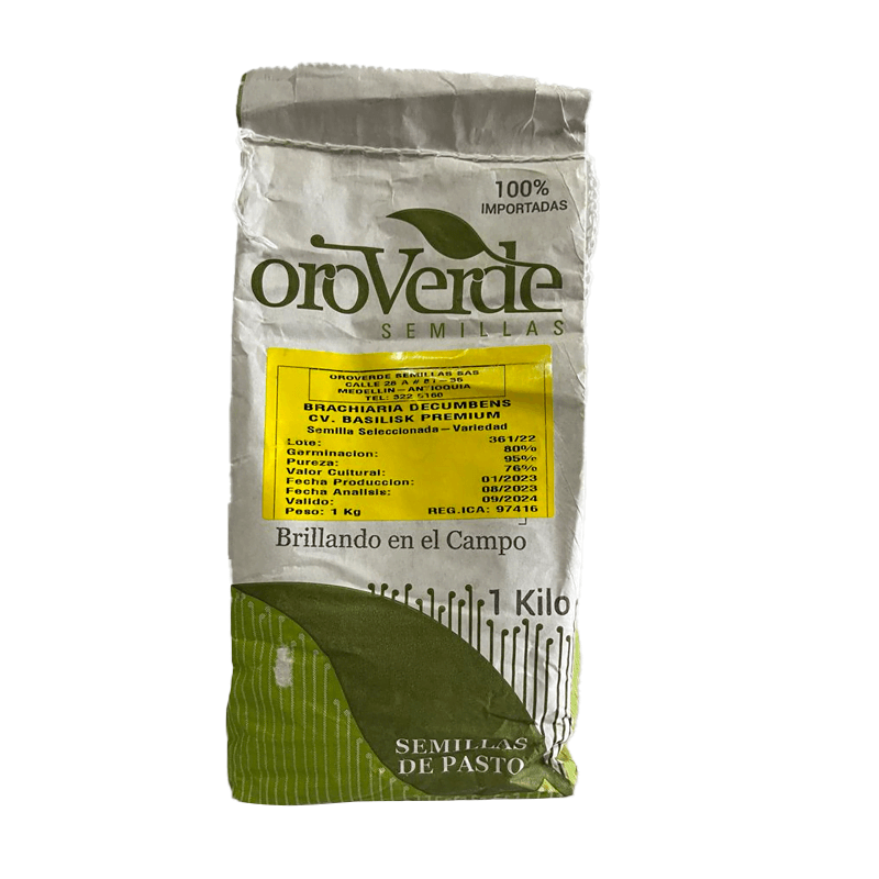 BRACHIARIA DECUMBENS PREMIUM KG ORO VERDE