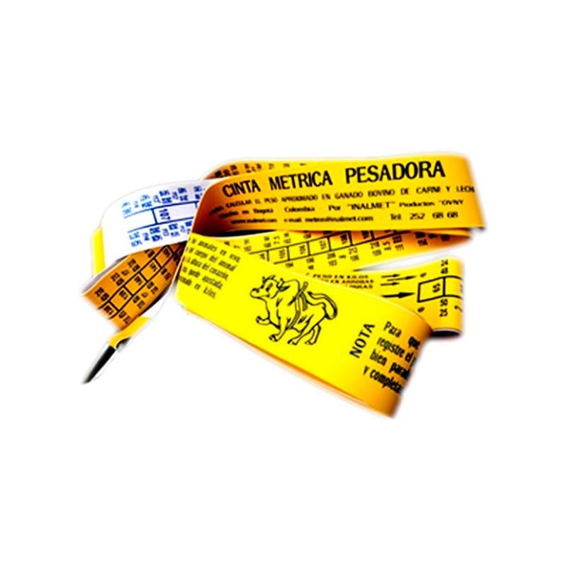 CINTA MÉTRICA PESADORA BOVINOS
