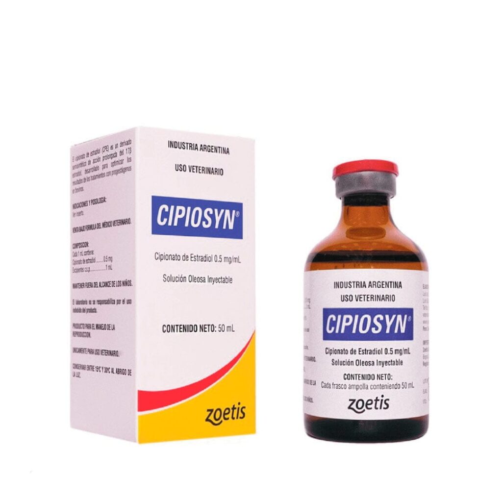 CIPIOCYN CIPIONATO DE Agente Estrogénico Bovino 50 ML ZOETIS
