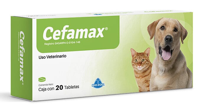 CEFAMAX 250 MG SOBRE x 10 Comprimidos Veterinarios