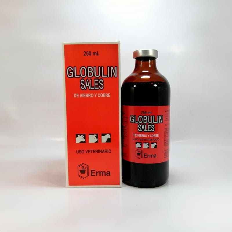 GLOBULIN SALES DE HIERRO Y COBRE x 250 ML