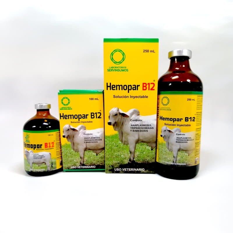 HEMOPAR B12 x 250 ML SERVINSUMOS