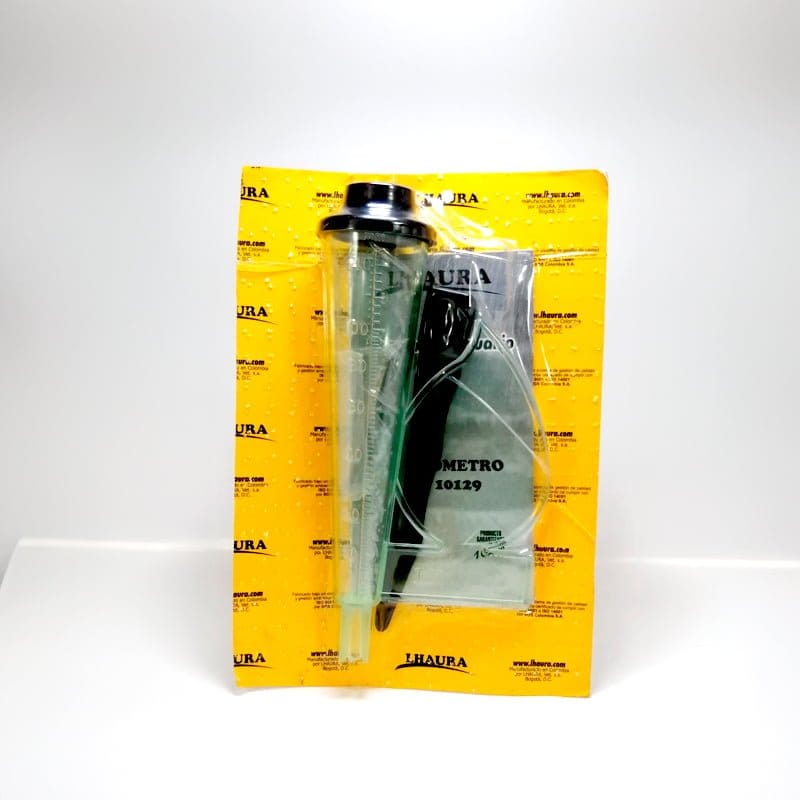 PLUVIÓMETRO MEDIDOR DE LLUVIA X 140 MM