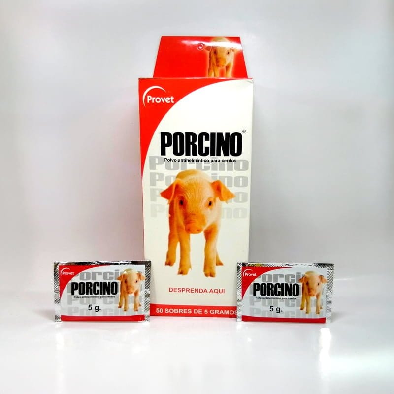 CAJA PORCINO de 5 GRS x 50 SOBRES