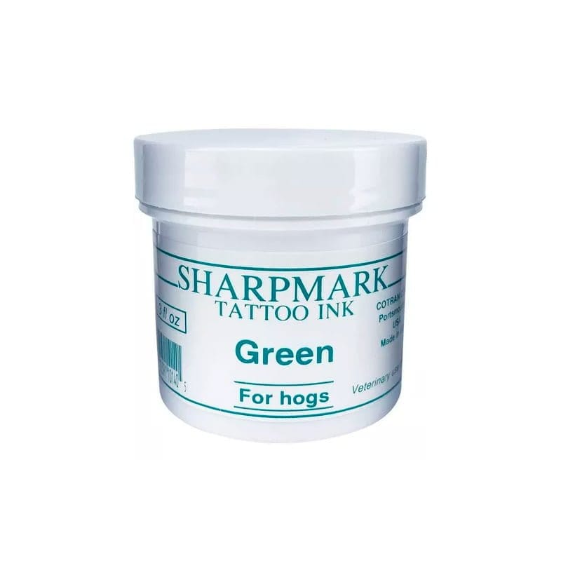 TINTA PARA TATUAR VERDE (FRASCO POR 3 ONZAS)
