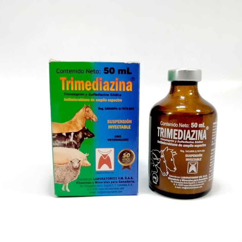 TRIMEDIAZINA INY 50 ML