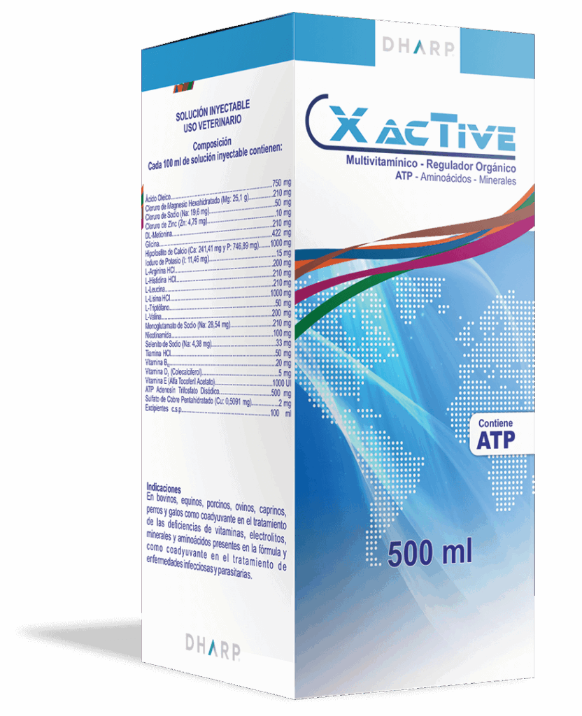 XACTIVE con ATP x 500 ML DHARP