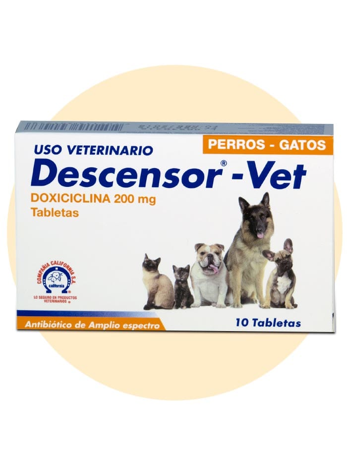 DESCENSOR 200 MG CAJA x 30 Comprimidos Veterinarios