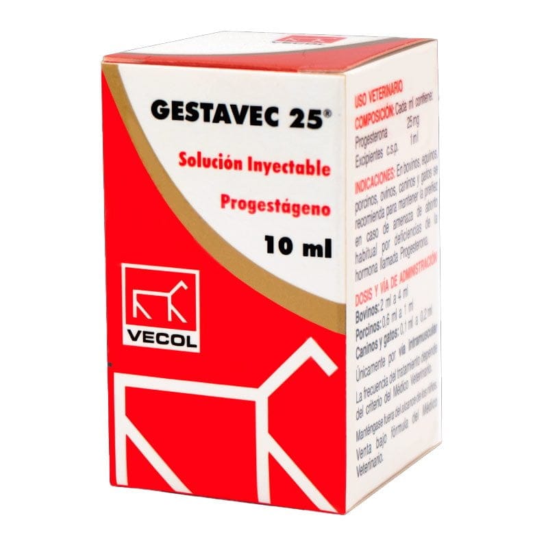 GESTAVEC 25 x 10 ML VECOL