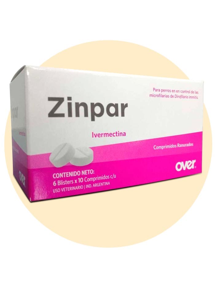ZINPAR ( DISPLEY POR 10 Comprimidos Veterinarios)
